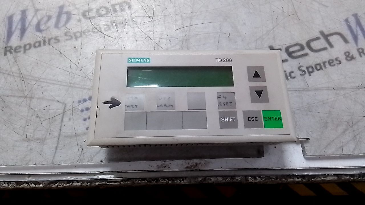 Siemens 6ES7 272-0AA20-0YA0 Operator Interface