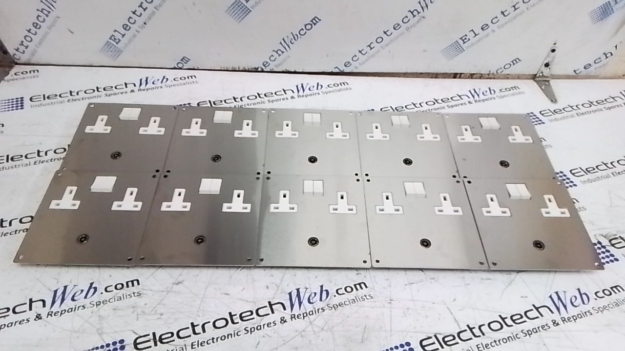 Electrotech L7019B Twin 13A Power Outlet & Single Coax