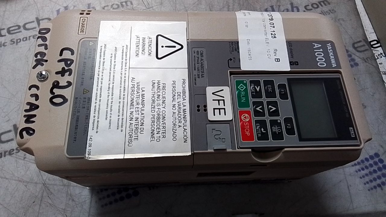 Yaskawa CIMR-AC4A0023FAA Drive