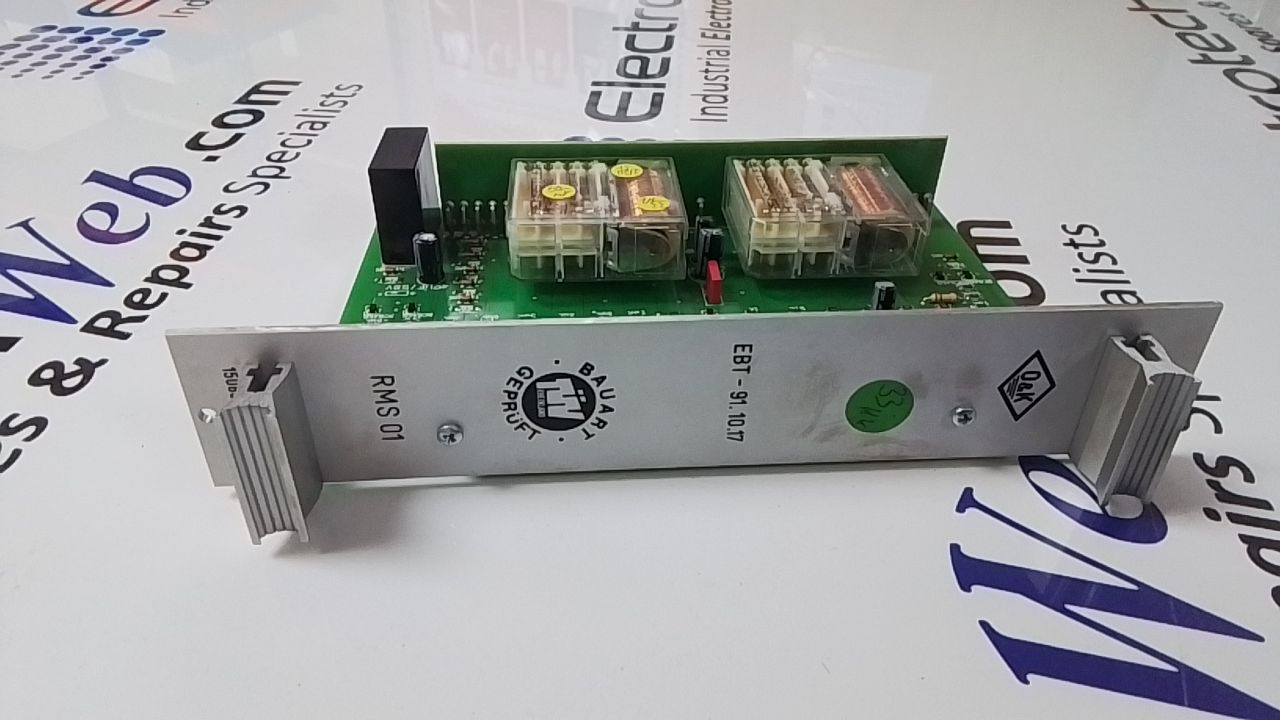 Bauart Gepruft RMS01 2.9023.01770.04B Control Card