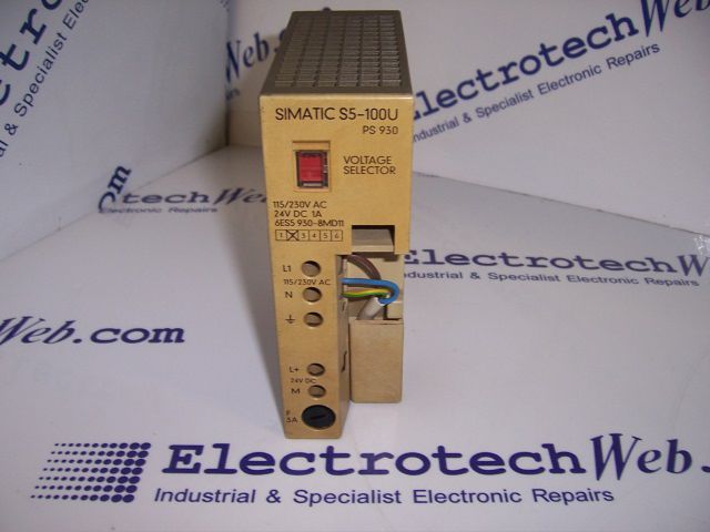 Siemens 6ES5930-8MD11 Power Supply Module