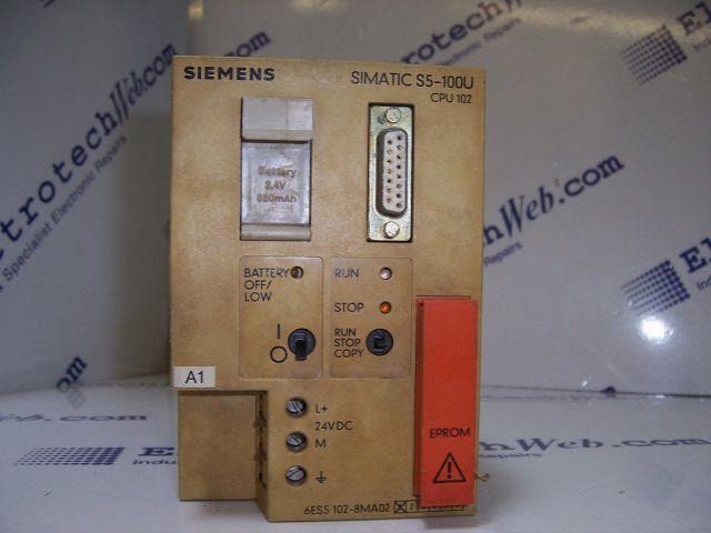 Siemens 6ES5 102-8MA02 CPU Module