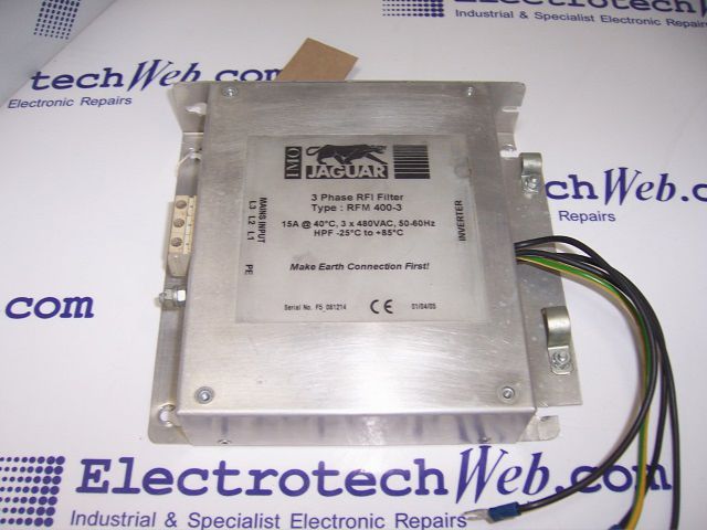 IMO RFM 400-3 3 Phase RFI Filter