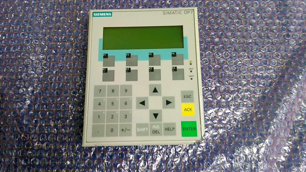 Siemens 6AV3607-1JC20-0AX1 Operator Panel