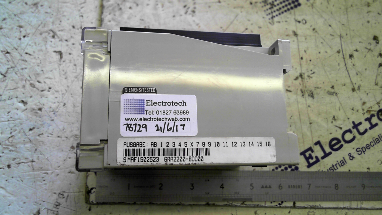 Siemens 6RA2200-8DD00-1 PSU