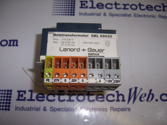 Lenord + Bauer GEL 89033 Transformer