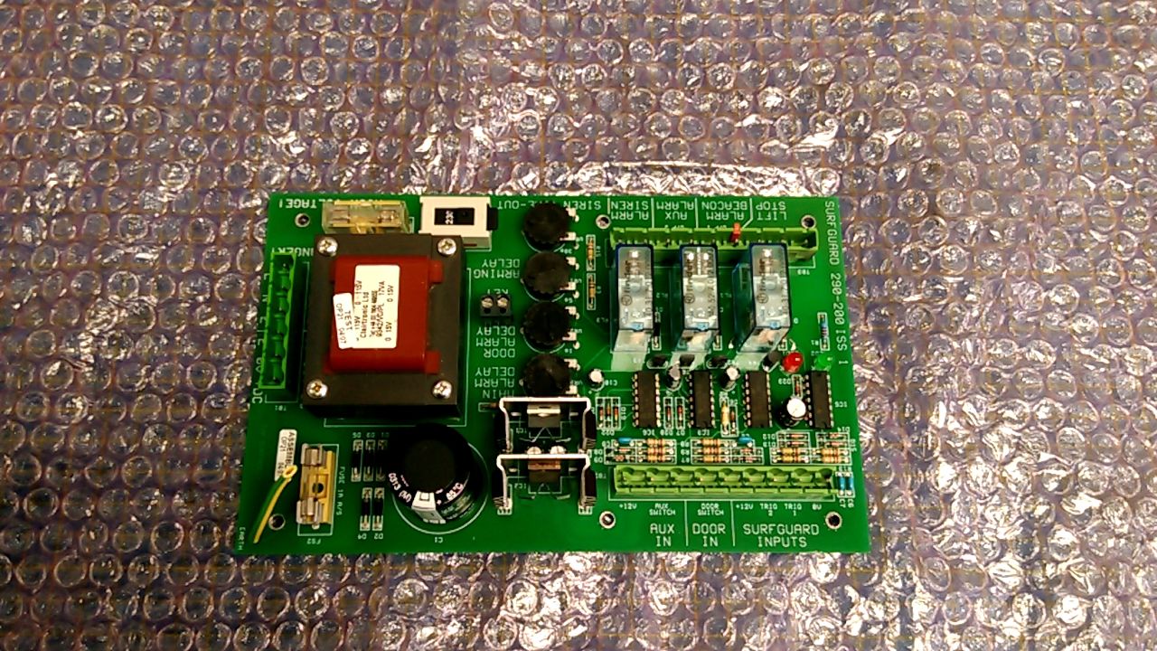 Surfguard 290-200 ISS 1 Control Panel