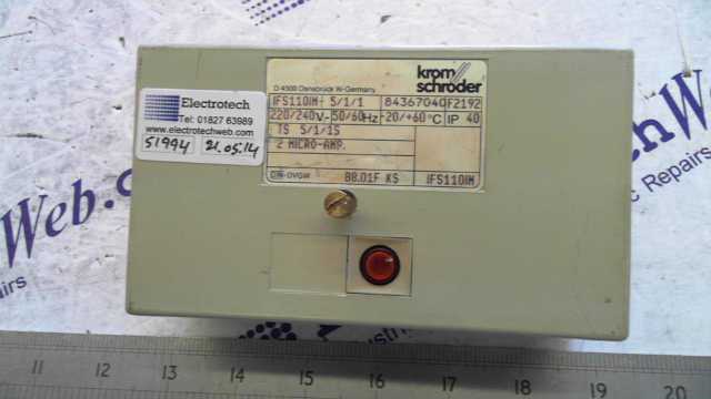 Krom Schroder IFS110IM-5/1/1 Flame Failure Unit