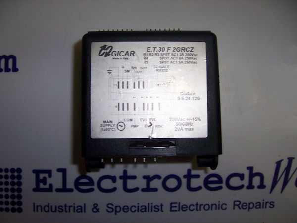 Gicar E.T.30F2GRCZ Coffee Machine Control Unit