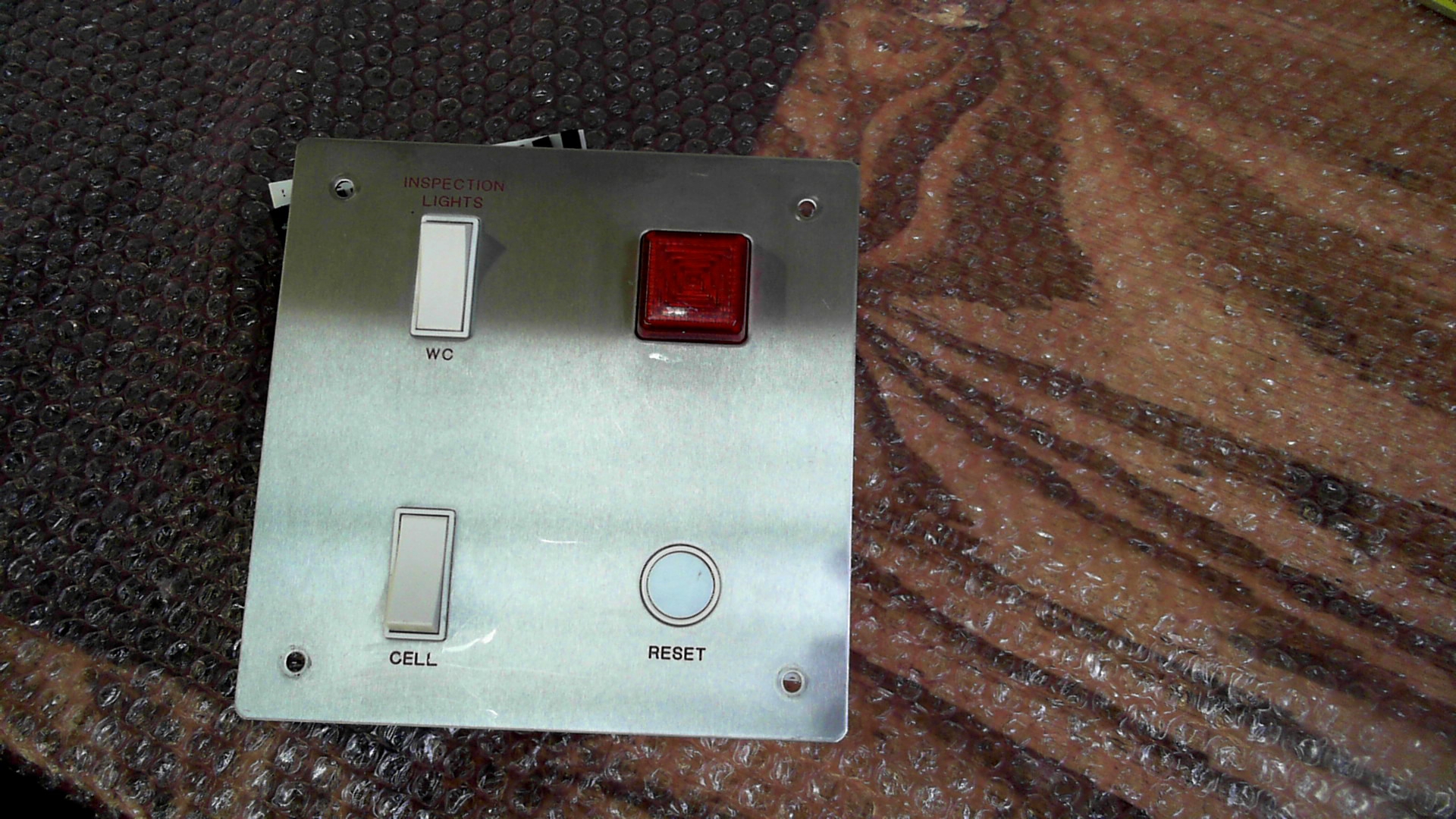 Electrotech 787/SS Cell Plate with WC Inspection Light