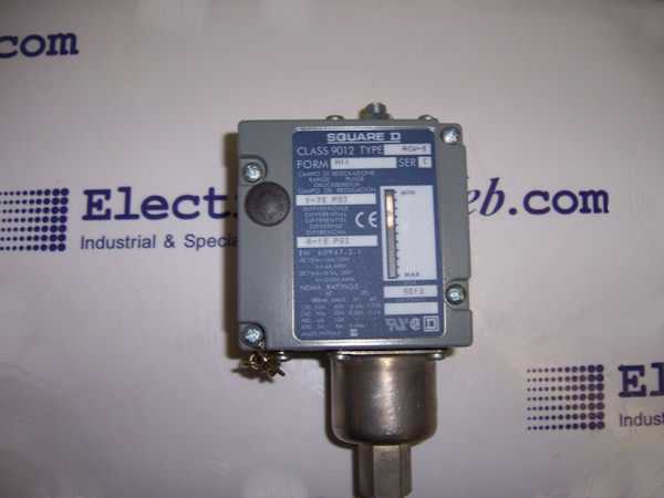 Square D ACW-5 9012 Pressure Switch
