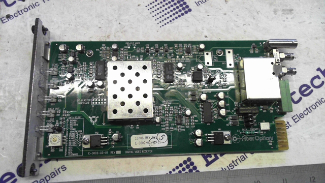 Fibre Option E-0002-03-01 Digital Video Receiver
