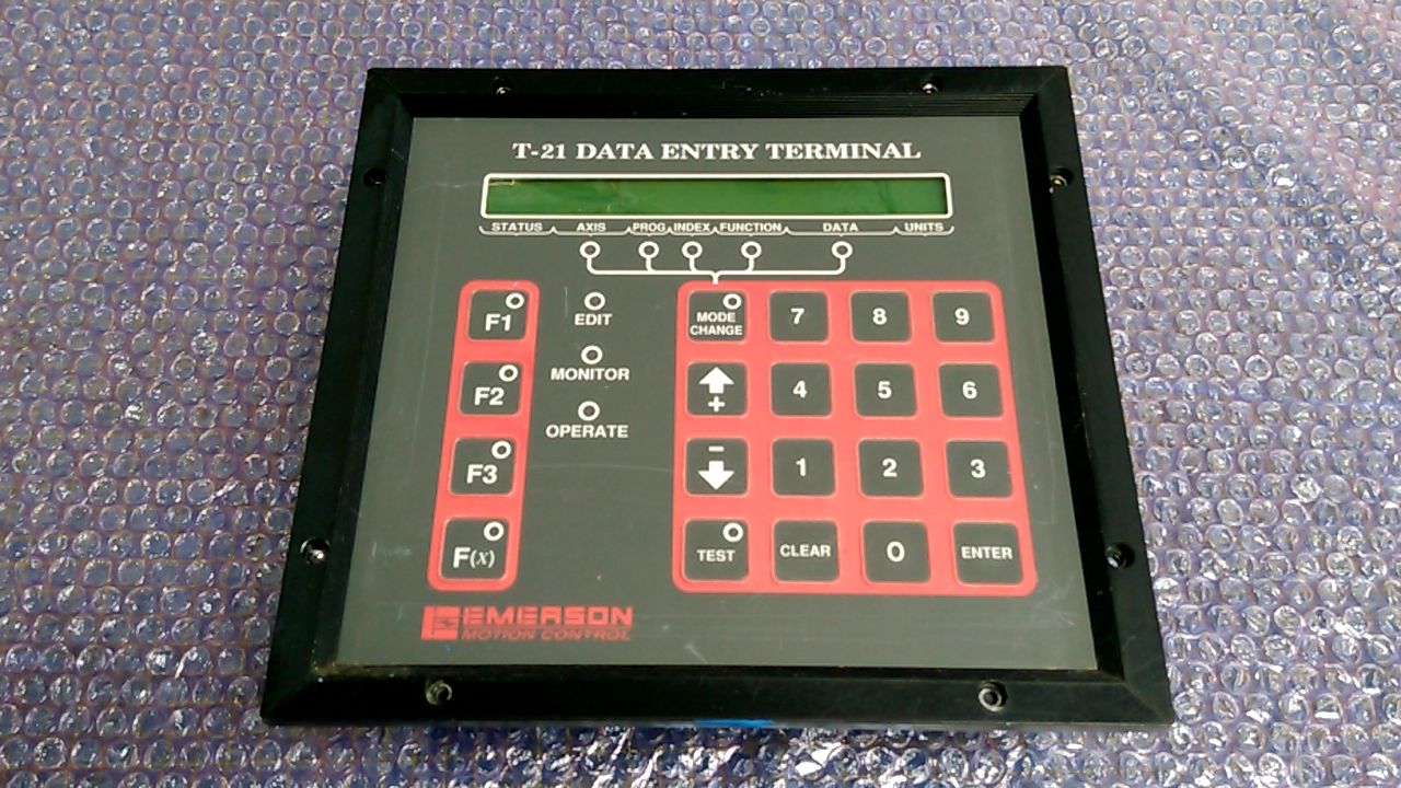 Emerson T-21 Data Entry Terminal