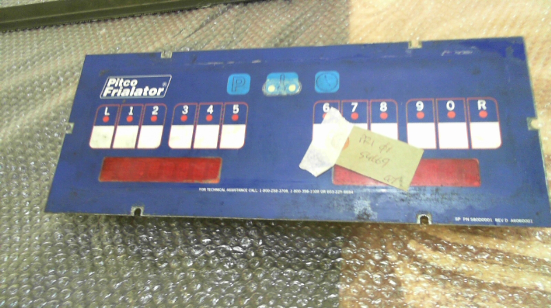Tridelta EP3600-14SI Control Panel