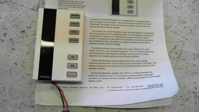 ALERTON 94Y-02300 Temperature Controller
