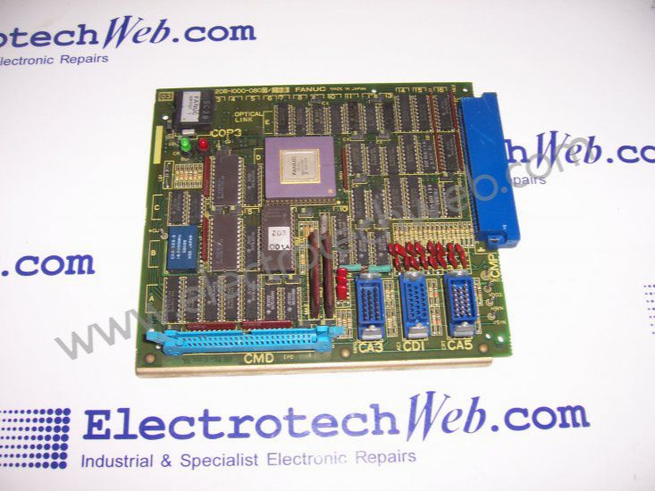 Fanuc A20B-1000-0800/06B CRT/MDI Controller PCB