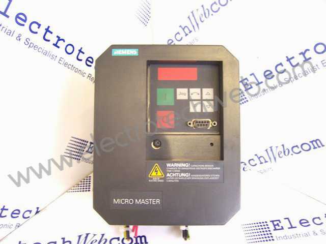 Siemens 6SE3116-8BB40 Micro-Master