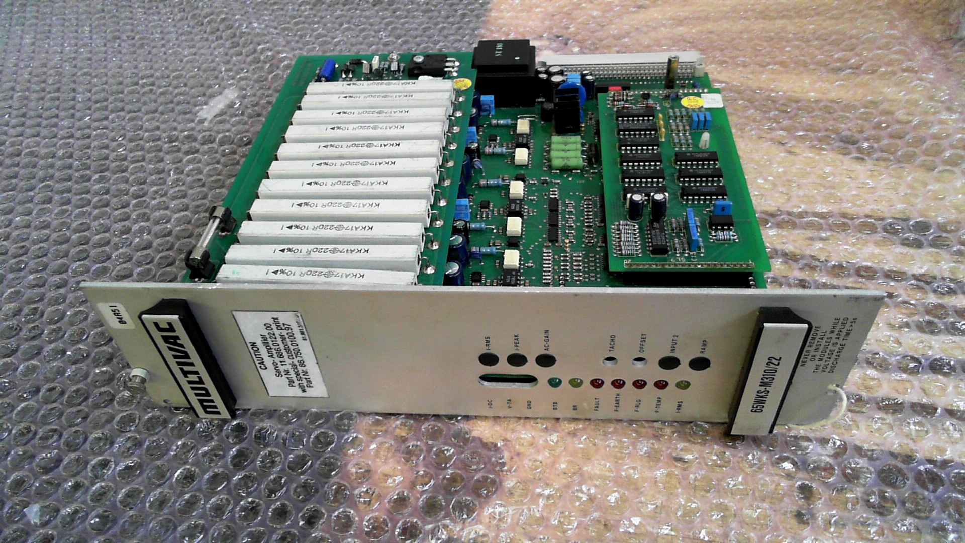 Multivac 65WKS-M310/22 Drive Unit