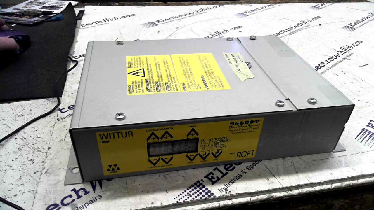 Wittur RCF-1/6-Std Door Motor Regulator