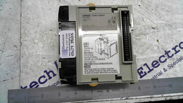 Omron CQM1-DA022 Analogue Output unit