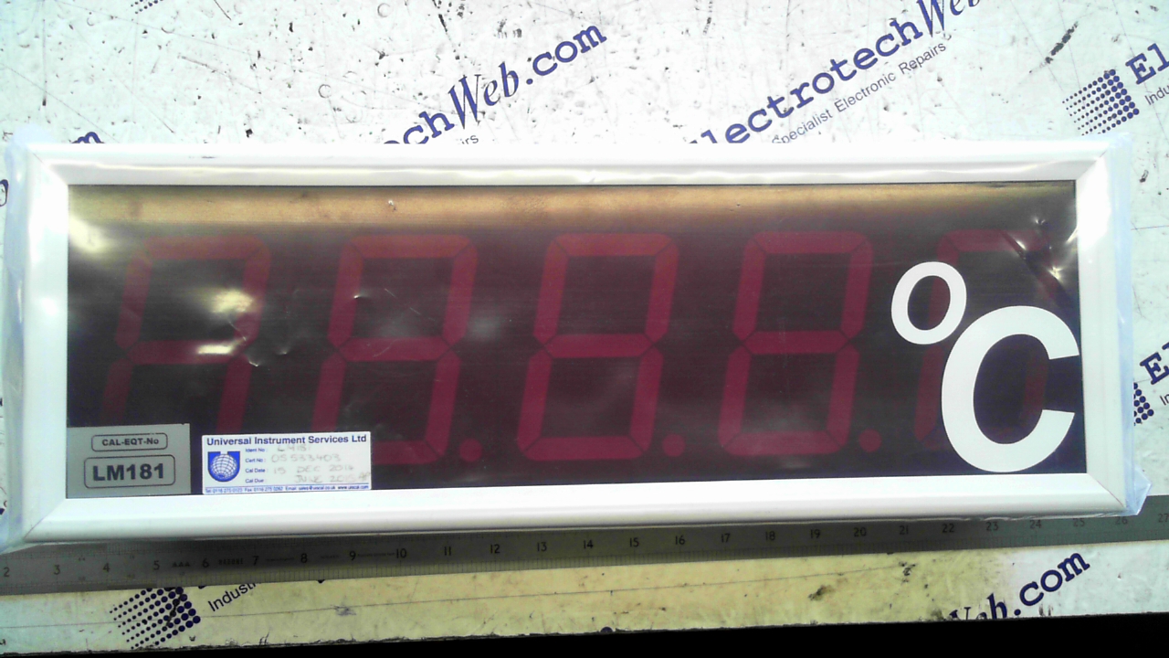 London Electronics Ltd RTD-1754-H-2-N-G Display