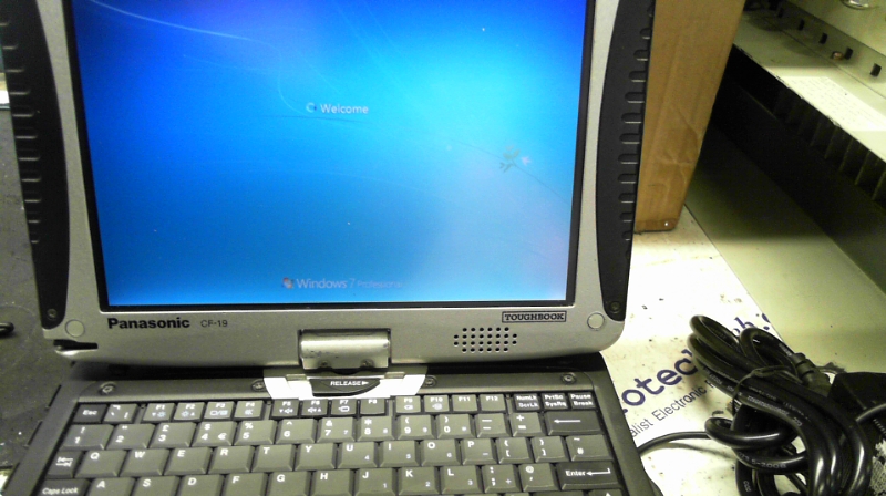 Panasonic CF19 Toughbook Laptop with Windows 7