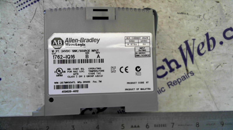 Allen Bradley 1762-IQ16 Input Module