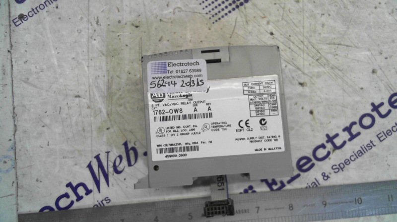 Allen Bradley 1762-OW8 Output Module