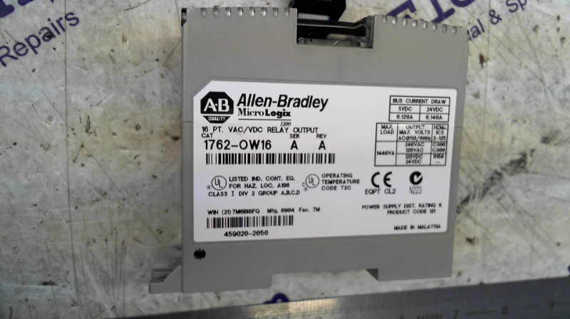 Allen Bradley 1762-OW16 16 point Relay Output Module
