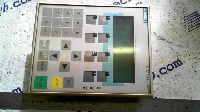 Siemens 6AV3 607-1JC00-0AX1 OP 7 Panel