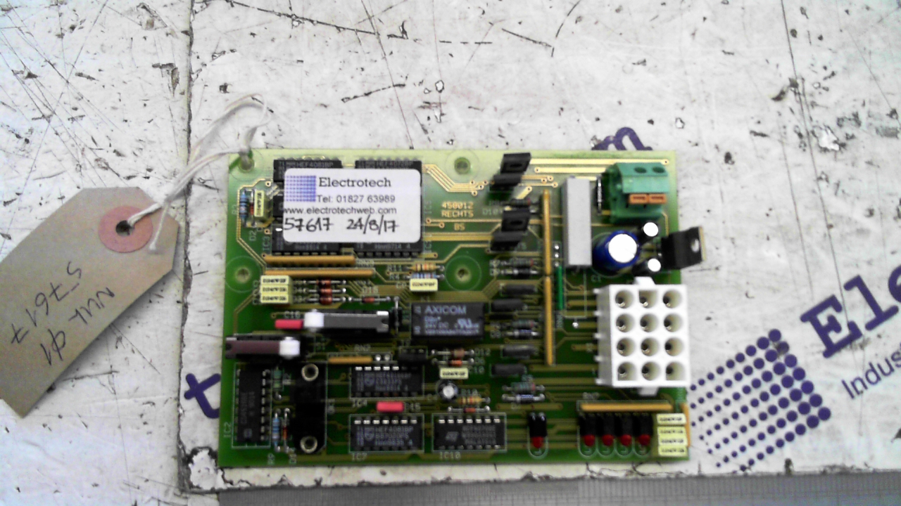 BEI Entfernung 00458012 PCB