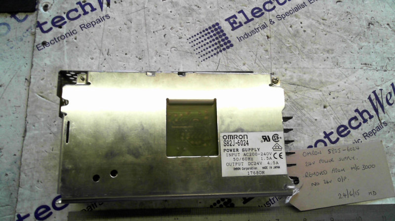 Omron S82J-6024 Power Supply