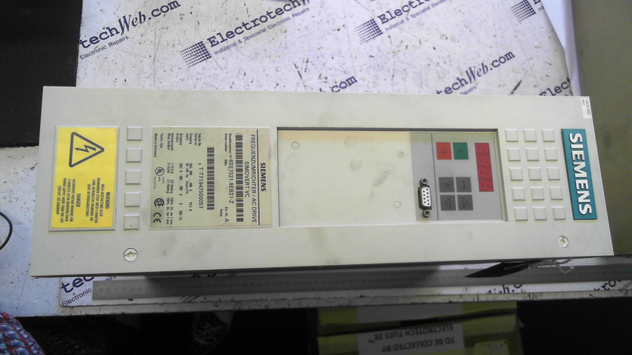 Siemens 6SE7021-8EB21 Master Drive