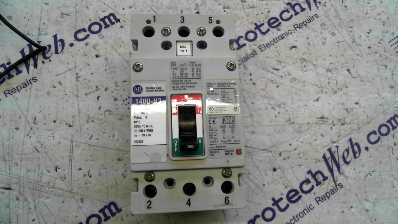 Allen Bradley HD149 100A Circuit Breaker