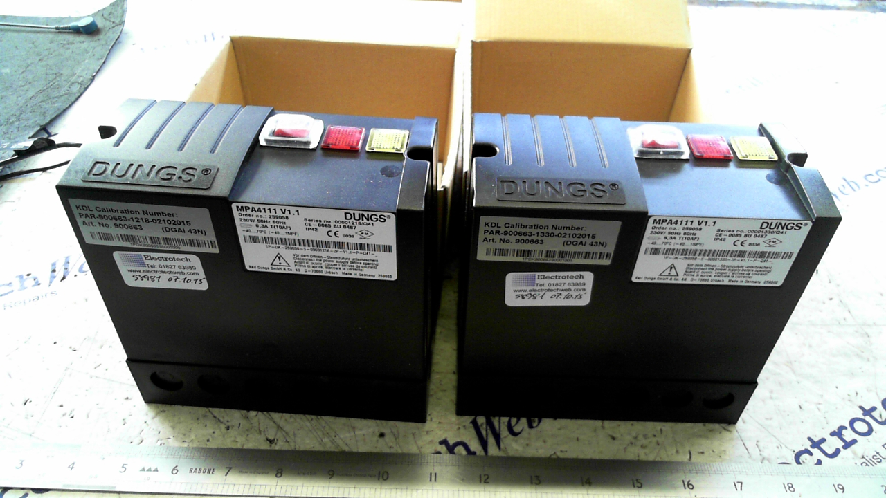 Dungs MPA4111.900663 240V Flame Failure Unit