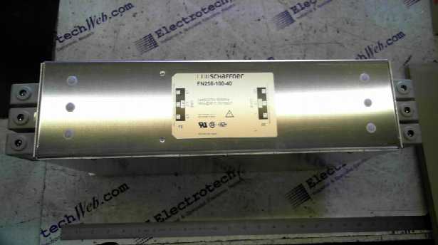New Schaffner FN258-180-40 Mount Power Line Filter