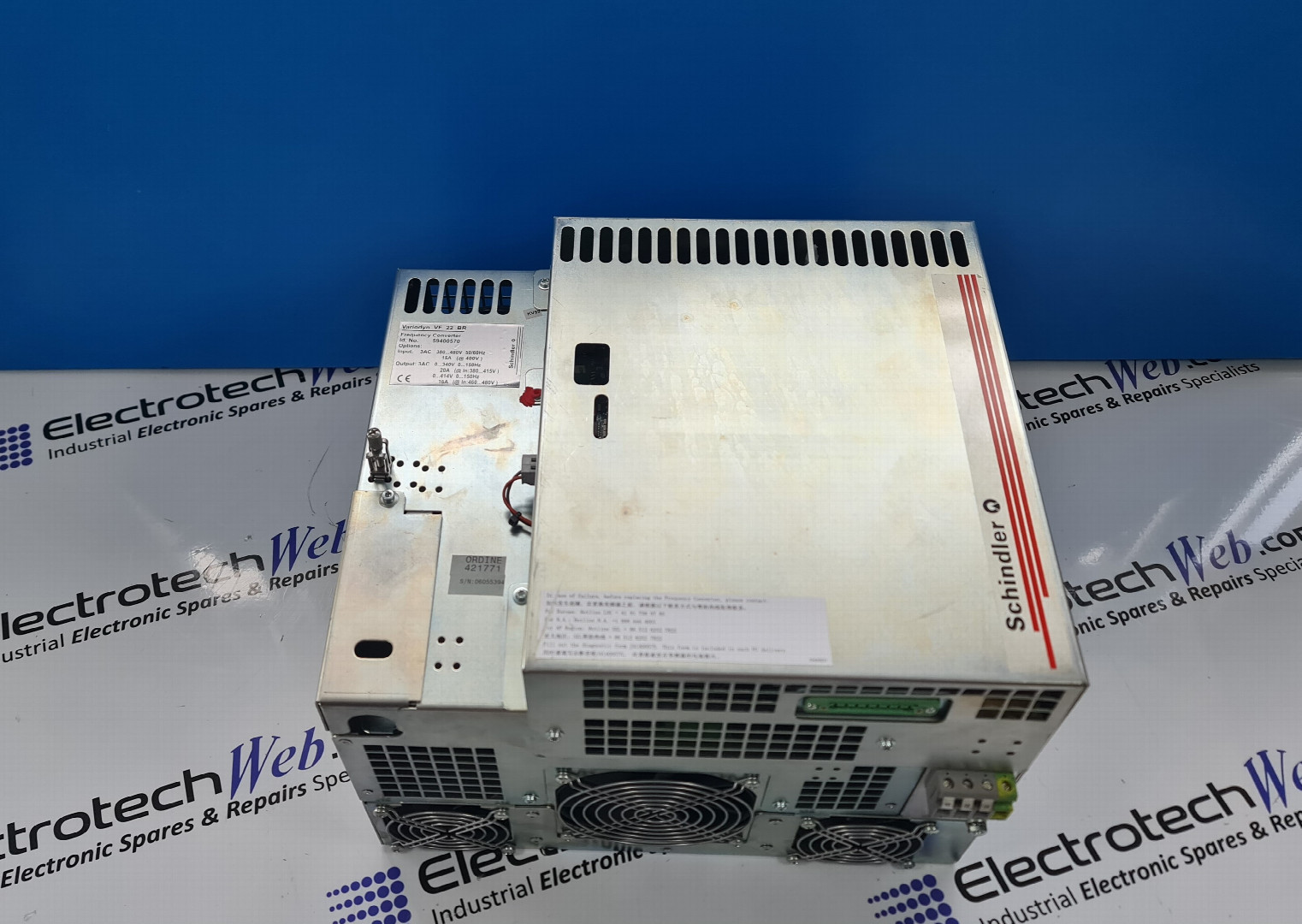 Schindler Variodyn VF22BR Drive