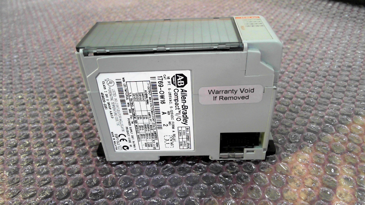 Allen Bradley 1769-0W16 Input/Output Module