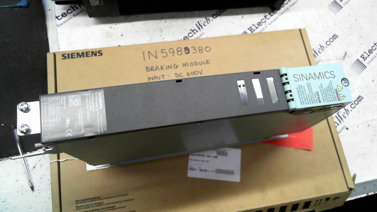 Siemens 6SL3100-1AE31-0AB0 Braking Module