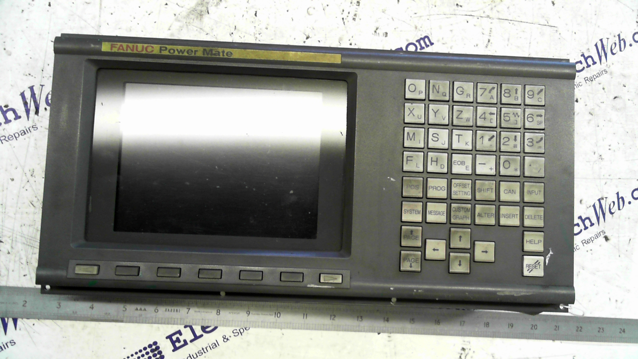 Fanuc A02B-0166-C261/R LCD/MDI Unit